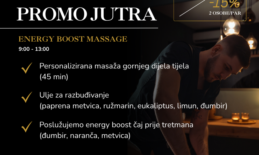 Energy boost massage