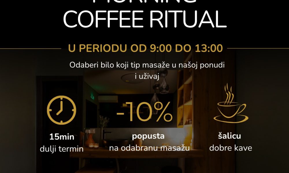 Morning coffee ritual Wellar